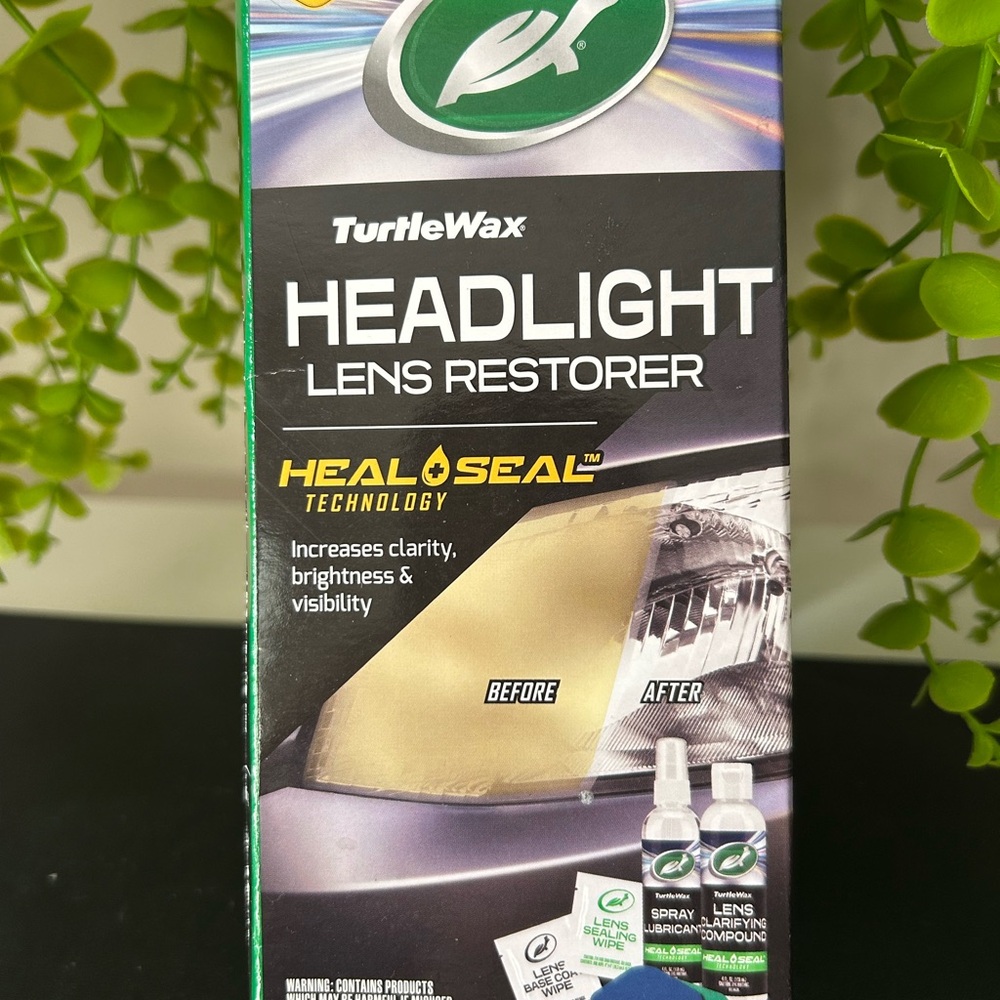 Headlight Lens Restorer - Green and Black